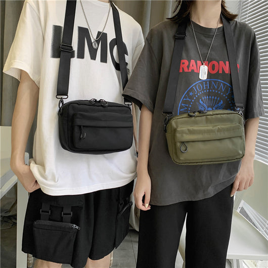 Bolsa Mensajero Estilo Hong Kong - Mochila Urbana de Hombro Único - Image 5