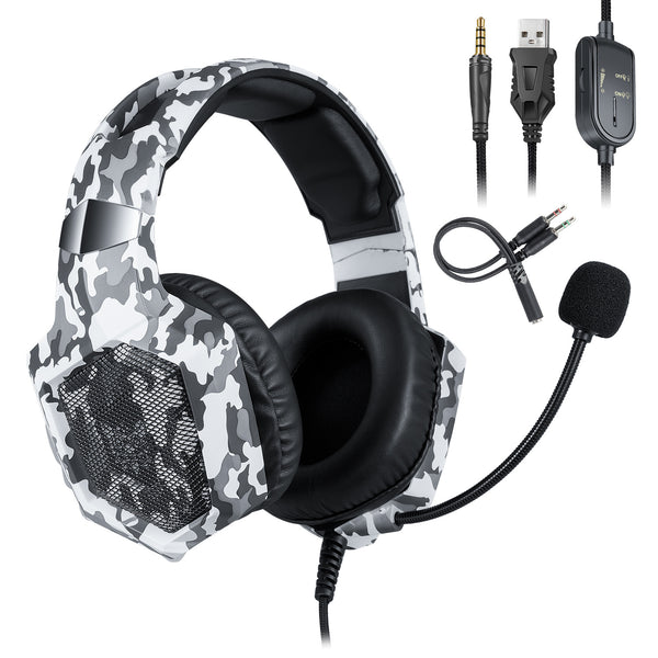 Auriculares Gaming ONIKUMA K8 - Sonido Envolvente Profesional