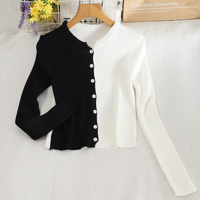 Cardigan Ligero para Mujer Protección Solar Cuello Redondo Manga Larga Otoño - Image 5