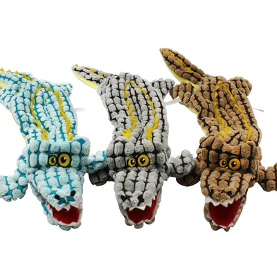Juguete Mordedor de Cocodrilo con Sonidos para Perros - Image 8