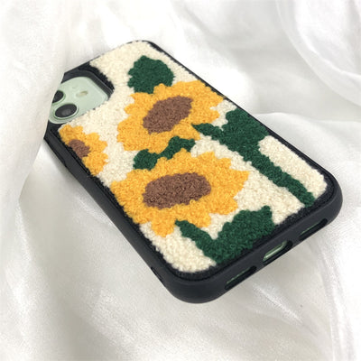 Funda Teléfono Girasol Peluche - Diseño Fashion - Image 5