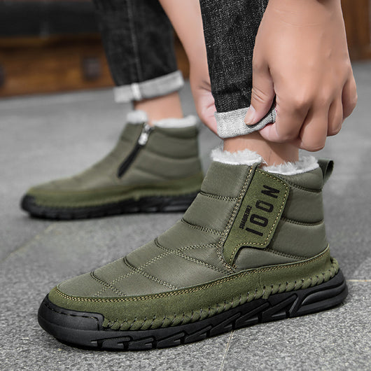 Botas de Invierno Impermeables Antideslizantes para Hombre Talla Grande - Image 8