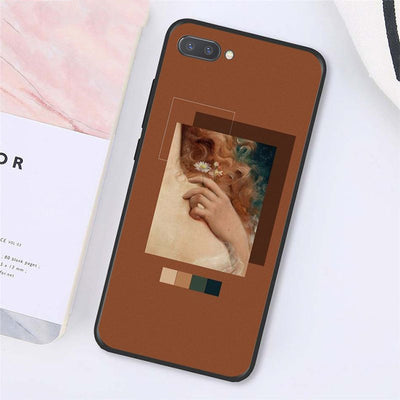 Funda para celular con diseño retro óleo artístico - Image 2