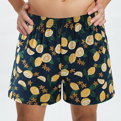 Pantalones Casuales de Algodón Estampado a Cuadros - Corte Holgado y Transpirable