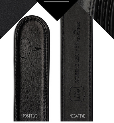Cinturón de Cuero para Hombre con Hebilla Automática - Image 4