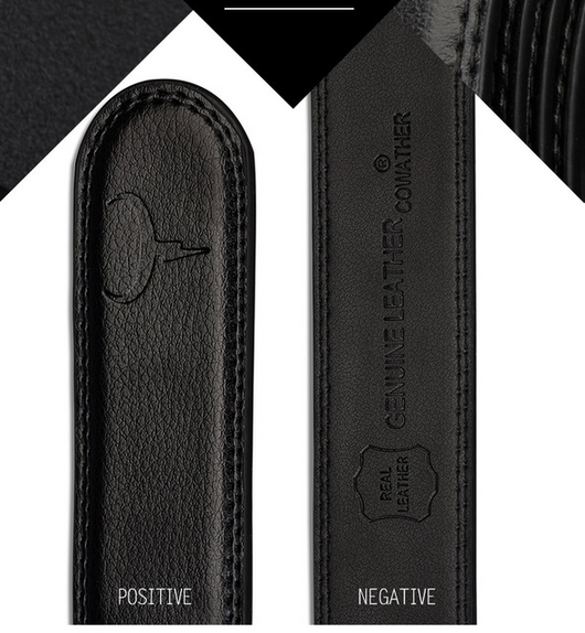 Cinturón de Cuero para Hombre con Hebilla Automática - Image 4