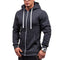 Sudadera Hip Hop Negra Oversize para Hombre