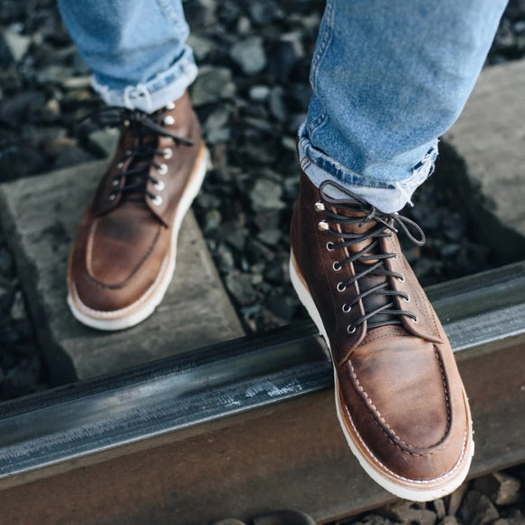 Botas Casuales de Hombre Otoño Invierno con Cordones Frontales Talla 38-48