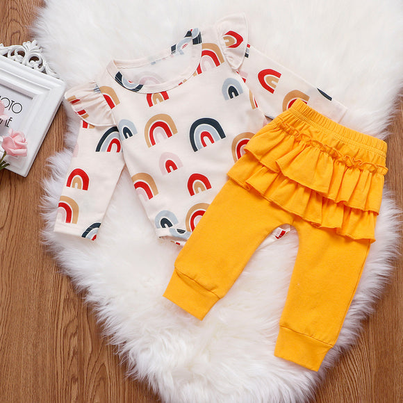 Jumpsuit de Algodón Arcoíris Estilo Western