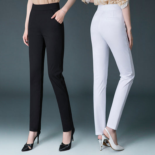 Pantalones Rectos Talle Alto Reductores Plus Size - Image 13