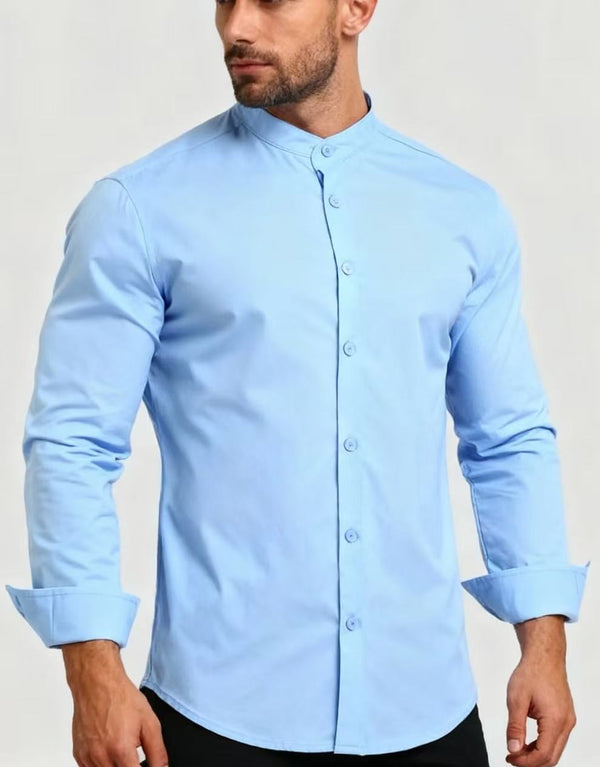 Camisa Cuello Alto para Adolescentes