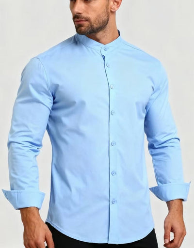 Camisa Cuello Alto para Adolescentes