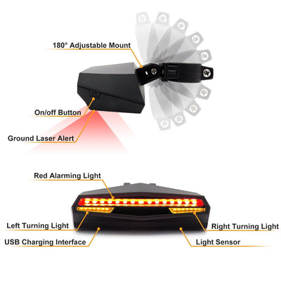 Luz Trasera Inteligente para Bicicleta de Montaña - Image 7