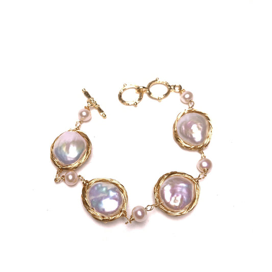 Pulsera de Perlas Elegante