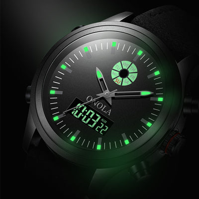 Reloj Electrónico Deportivo Resistente al Agua con Doble Pantalla Luminosa - Image 2