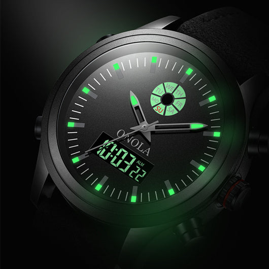 Reloj Electrónico Deportivo Resistente al Agua con Doble Pantalla Luminosa - Image 2