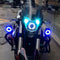 Foco LED Moto Estilo Motociclista - Luz Antiniebla Premium