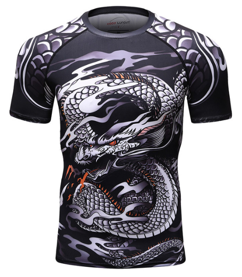 Camiseta de Compresión para Entrenamiento MMA