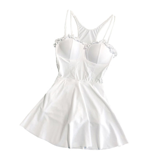 Traje de Baño Enterizo con Falda