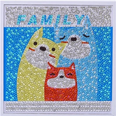 Pintura de Diamantes Infantil Completa - Kit DIY Manual - Image 15