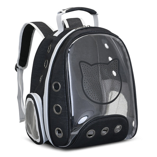 Bolsa Transparente para Gatos - Mochila Espacial Portátil - Image 2