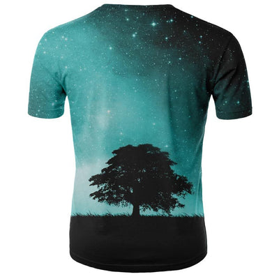 Camiseta Slim Fit Hombre Impresión 3D Digital Verano - Image 16