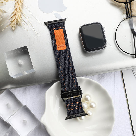 Correa de Reloj Denim con Cierre Metálico