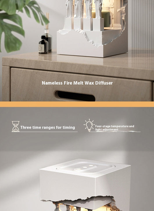 Lámpara de Pared Empotrada con Difusor de Cera para Dormitorio - Image 12