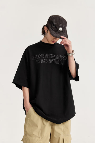 Playera de Algodón Puro con Bordado para Hombre - Twill 250g - Image 9