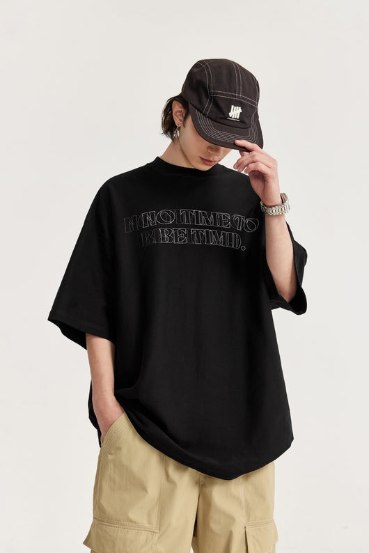 Playera de Algodón Puro con Bordado para Hombre - Twill 250g - Image 9