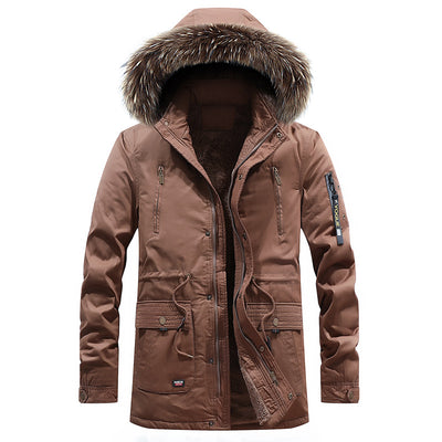 Chamarra de Invierno Estilo Coreano para Hombre con Pluma - Image 9