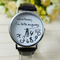 Reloj de Pulsera Geneva Casual para Mujer - Correa de Cuero con Pantalla Digital Irregular
