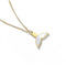 Cadena de Clavícula en Acero Titanio Oro Rosa