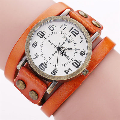 Reloj de Pulsera Vintage Cuero Genuino para Mujer - Diseño Clásico Antique - Image 8
