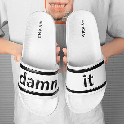 Pantuflas para Parejas Transpirables Antideslizantes Suaves para Baño y Hogar - Image 10