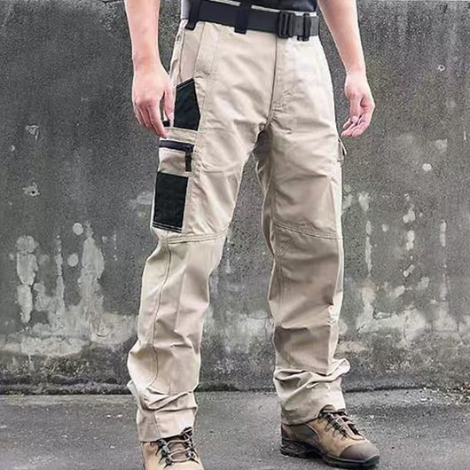 Pantalones Cargo Tácticos Beetle Primavera-Otoño Transpirables Multibolsillos Camuflaje