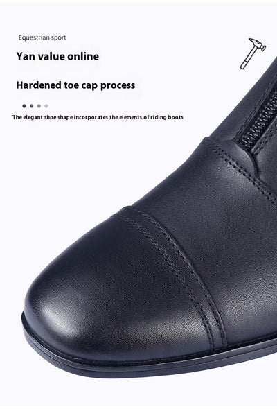 Botas Ecuestres de Cuero Genuino para Tobillos - Image 10