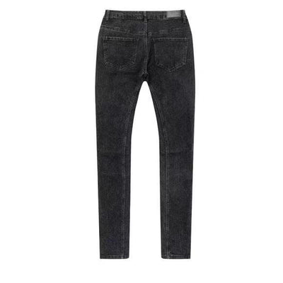 Pantalones Vaqueros Hip Hop Desgastados con Zipper - Image 10