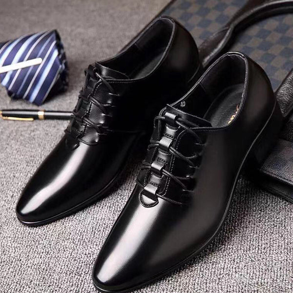 Zapatos de Cuero Transpirables para Hombre - Estilo Ejecutivo Casual