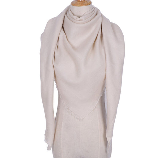 Bufanda Larga con Triángulos para Mujer - Chal Otoño Invierno - Image 29