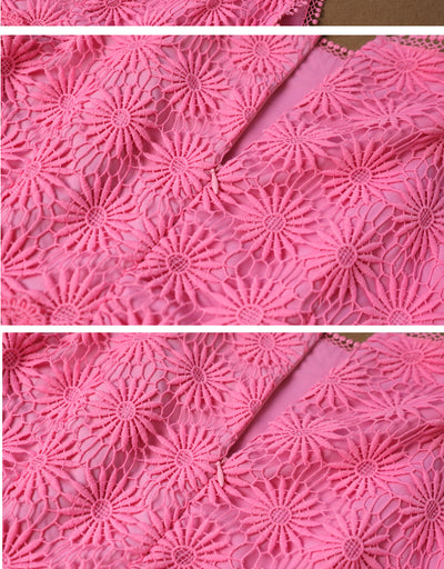 Falda Larga Francesa con Detalles Calados - Elegancia y Comodidad - Image 7