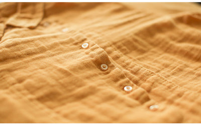 Camisa Retro de Algodón y Lino con Diseño Diagonal - Image 20