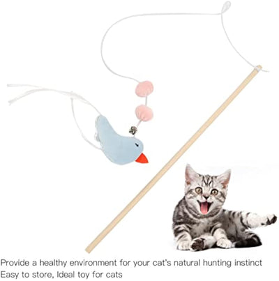 Varita Interactiva Flexible para Gatos con Campana y Cuerda Elástica - Image 10