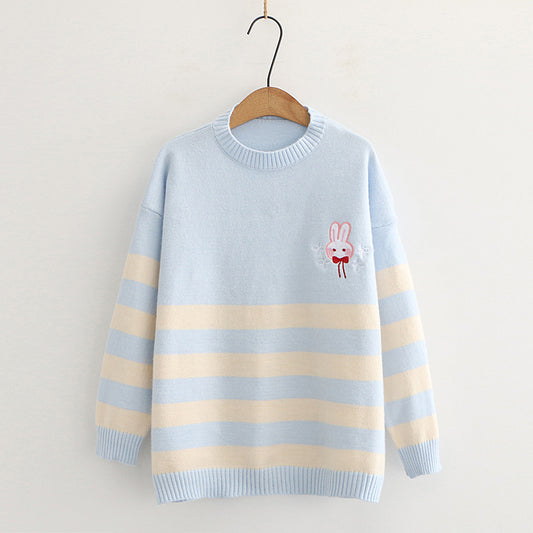 Sudadera Suelta Coreana de Manga Larga