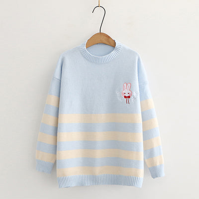 Sudadera Suelta Coreana de Manga Larga