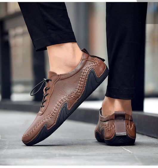 Zapatos de Cuero con Forro Polar para Invierno - Cierre Elástico Ajustable - Image 13