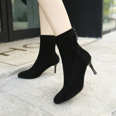 Botas Invierno Mujer Caña Alta con Elástico - Image 2