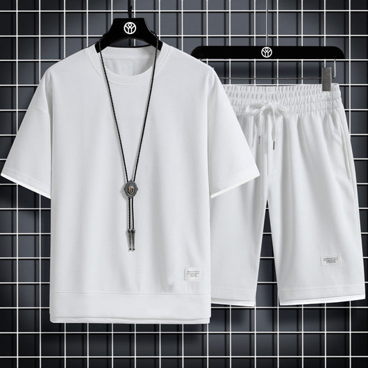 Conjunto Deportivo de Verano para Hombre - Camiseta y Pantalones Casuales - Image 14