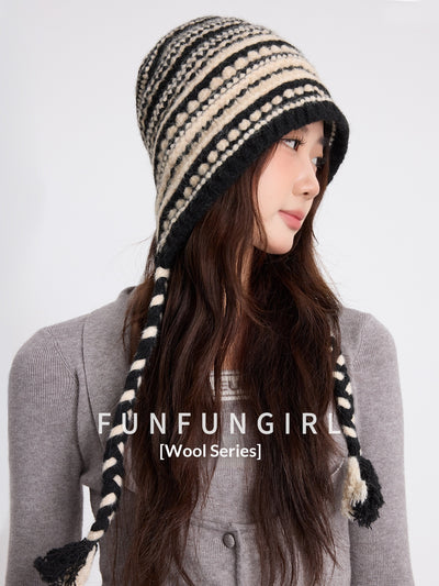 Gorro Tejido Retro para Mujer - Calidez en Lana Premium - Image 30