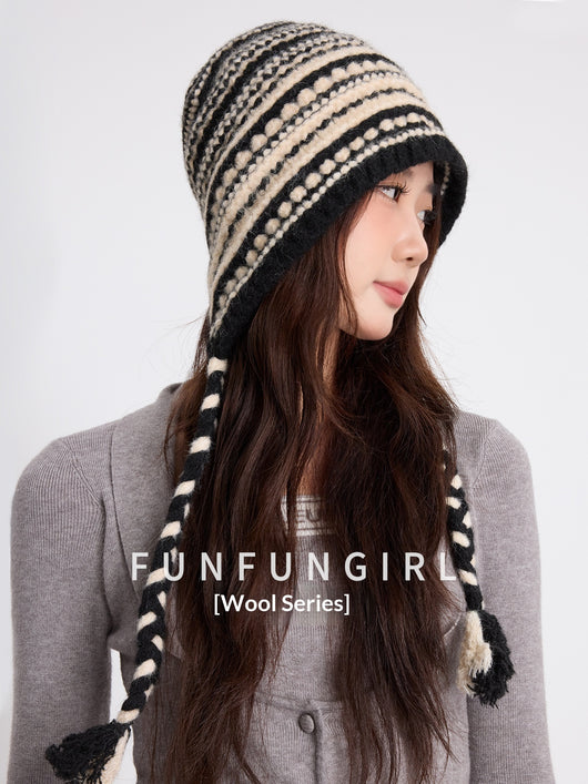 Gorro Tejido Retro para Mujer - Calidez en Lana Premium - Image 30